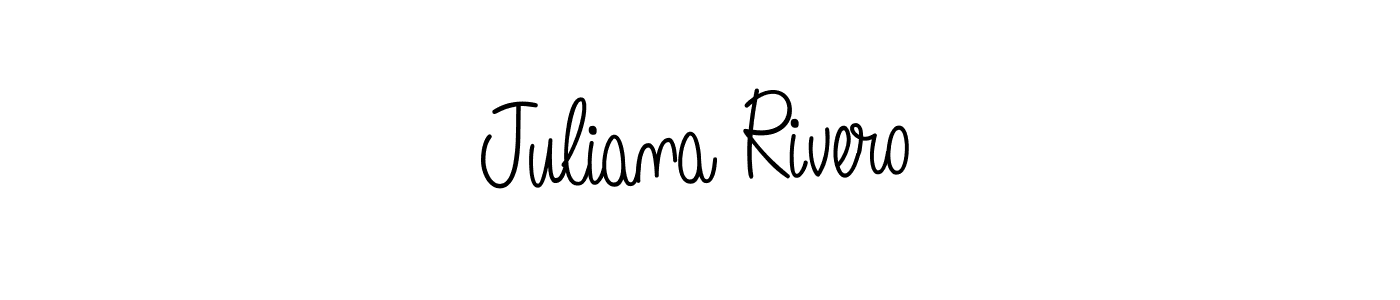 Best and Professional Signature Style for Juliana Rivero. Angelique-Rose-font-FFP Best Signature Style Collection. Juliana Rivero signature style 5 images and pictures png