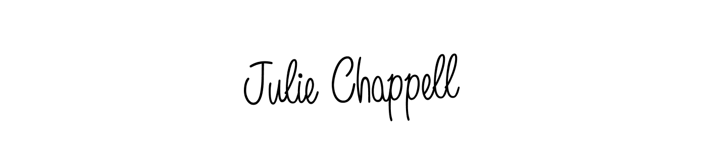 How to make Julie Chappell name signature. Use Angelique-Rose-font-FFP style for creating short signs online. This is the latest handwritten sign. Julie Chappell signature style 5 images and pictures png