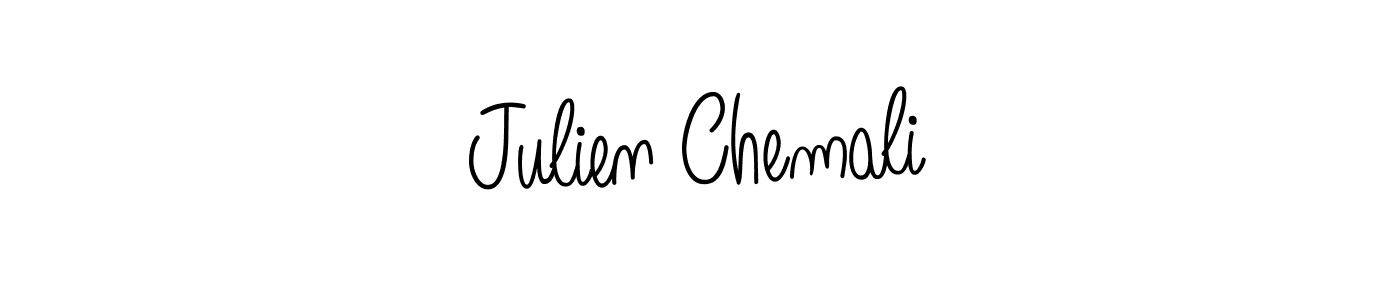 if you are searching for the best signature style for your name Julien Chemali. so please give up your signature search. here we have designed multiple signature styles  using Angelique-Rose-font-FFP. Julien Chemali signature style 5 images and pictures png