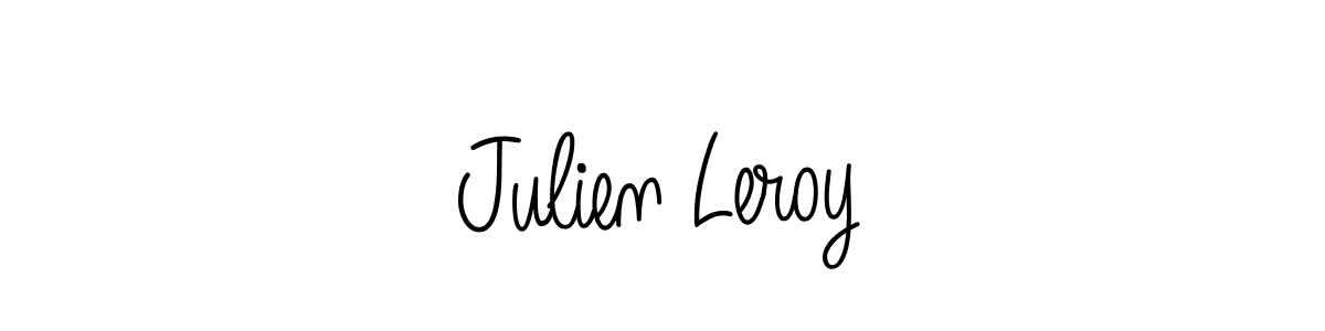 Make a beautiful signature design for name Julien Leroy. With this signature (Angelique-Rose-font-FFP) style, you can create a handwritten signature for free. Julien Leroy signature style 5 images and pictures png