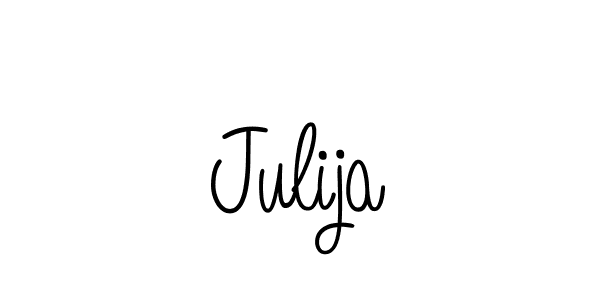 if you are searching for the best signature style for your name Julija. so please give up your signature search. here we have designed multiple signature styles  using Angelique-Rose-font-FFP. Julija signature style 5 images and pictures png