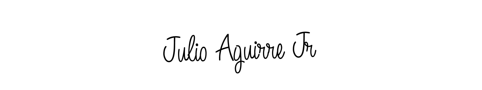 Angelique-Rose-font-FFP is a professional signature style that is perfect for those who want to add a touch of class to their signature. It is also a great choice for those who want to make their signature more unique. Get Julio Aguirre Jr name to fancy signature for free. Julio Aguirre Jr signature style 5 images and pictures png