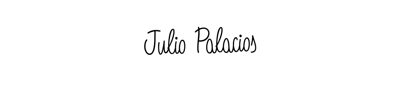 Design your own signature with our free online signature maker. With this signature software, you can create a handwritten (Angelique-Rose-font-FFP) signature for name Julio Palacios. Julio Palacios signature style 5 images and pictures png