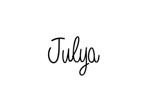 if you are searching for the best signature style for your name Julya. so please give up your signature search. here we have designed multiple signature styles  using Angelique-Rose-font-FFP. Julya signature style 5 images and pictures png