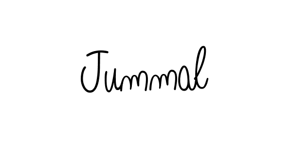 You should practise on your own different ways (Angelique-Rose-font-FFP) to write your name (Jummal) in signature. don't let someone else do it for you. Jummal signature style 5 images and pictures png