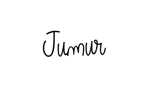 You should practise on your own different ways (Angelique-Rose-font-FFP) to write your name (Jumur) in signature. don't let someone else do it for you. Jumur signature style 5 images and pictures png