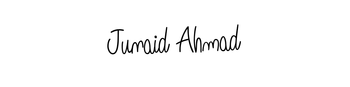 Design your own signature with our free online signature maker. With this signature software, you can create a handwritten (Angelique-Rose-font-FFP) signature for name Junaid Ahmad. Junaid Ahmad signature style 5 images and pictures png