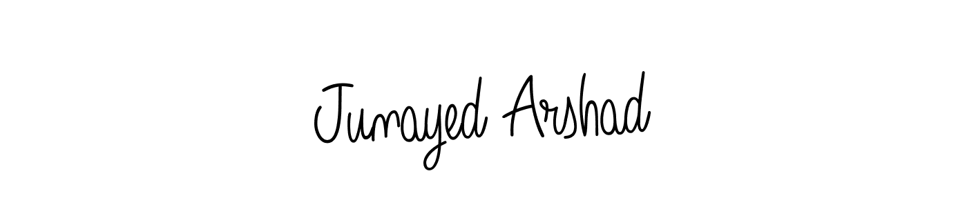 Also we have Junayed Arshad name is the best signature style. Create professional handwritten signature collection using Angelique-Rose-font-FFP autograph style. Junayed Arshad signature style 5 images and pictures png