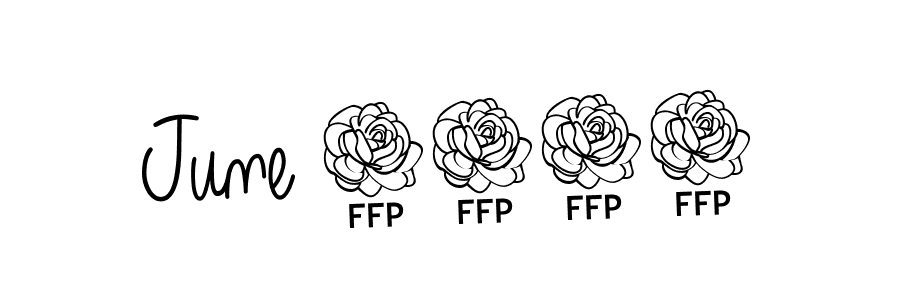 Create a beautiful signature design for name June 2024. With this signature (Angelique-Rose-font-FFP) fonts, you can make a handwritten signature for free. June 2024 signature style 5 images and pictures png