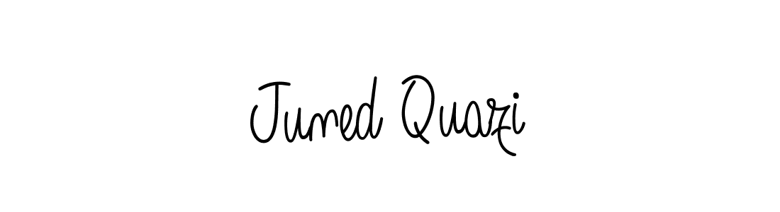 Make a beautiful signature design for name Juned Quazi. Use this online signature maker to create a handwritten signature for free. Juned Quazi signature style 5 images and pictures png