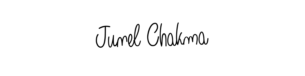 Create a beautiful signature design for name Junel Chakma. With this signature (Angelique-Rose-font-FFP) fonts, you can make a handwritten signature for free. Junel Chakma signature style 5 images and pictures png