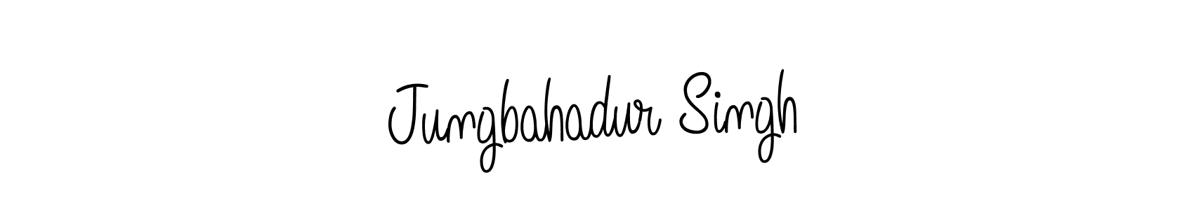 How to Draw Jungbahadur Singh signature style? Angelique-Rose-font-FFP is a latest design signature styles for name Jungbahadur Singh. Jungbahadur Singh signature style 5 images and pictures png