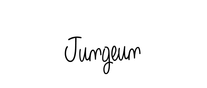 You can use this online signature creator to create a handwritten signature for the name Jungeun. This is the best online autograph maker. Jungeun signature style 5 images and pictures png
