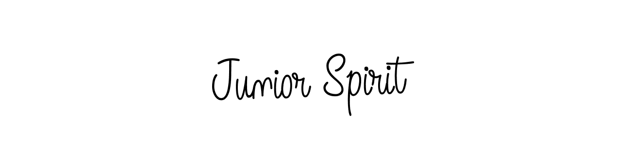 It looks lik you need a new signature style for name Junior Spirit. Design unique handwritten (Angelique-Rose-font-FFP) signature with our free signature maker in just a few clicks. Junior Spirit signature style 5 images and pictures png