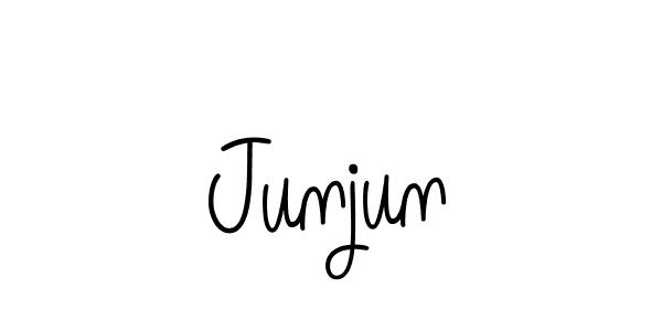 Similarly Angelique-Rose-font-FFP is the best handwritten signature design. Signature creator online .You can use it as an online autograph creator for name Junjun. Junjun signature style 5 images and pictures png