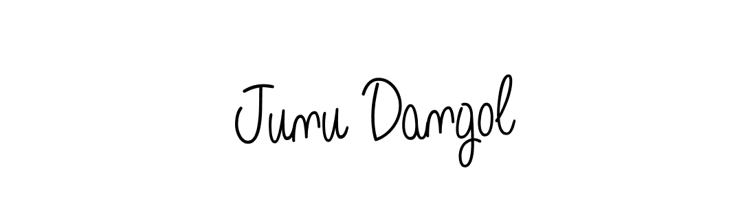 Also You can easily find your signature by using the search form. We will create Junu Dangol name handwritten signature images for you free of cost using Angelique-Rose-font-FFP sign style. Junu Dangol signature style 5 images and pictures png