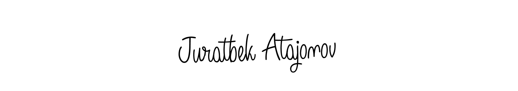 Similarly Angelique-Rose-font-FFP is the best handwritten signature design. Signature creator online .You can use it as an online autograph creator for name Juratbek Atajonov. Juratbek Atajonov signature style 5 images and pictures png