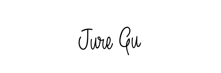 How to Draw Jure Guć signature style? Angelique-Rose-font-FFP is a latest design signature styles for name Jure Guć. Jure Guć signature style 5 images and pictures png