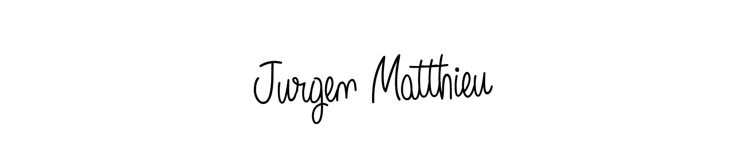 See photos of Jurgen Matthieu official signature by Spectra . Check more albums & portfolios. Read reviews & check more about Angelique-Rose-font-FFP font. Jurgen Matthieu signature style 5 images and pictures png