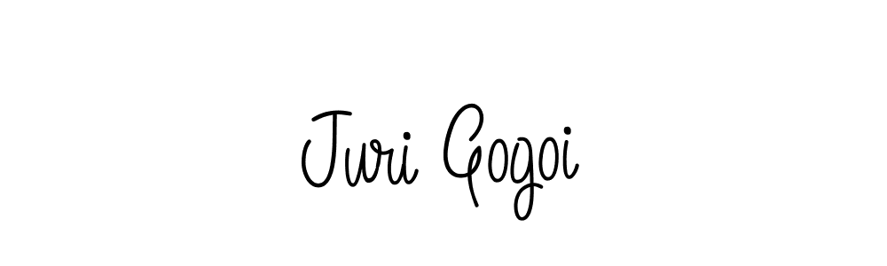 How to Draw Juri Gogoi signature style? Angelique-Rose-font-FFP is a latest design signature styles for name Juri Gogoi. Juri Gogoi signature style 5 images and pictures png