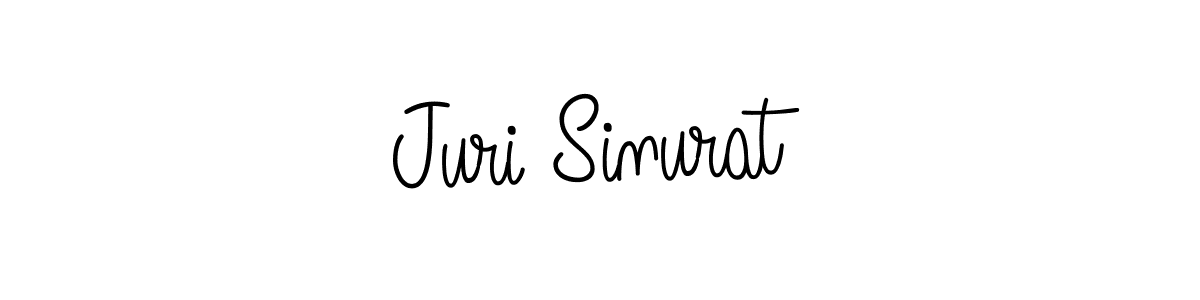 How to Draw Juri Sinurat signature style? Angelique-Rose-font-FFP is a latest design signature styles for name Juri Sinurat. Juri Sinurat signature style 5 images and pictures png