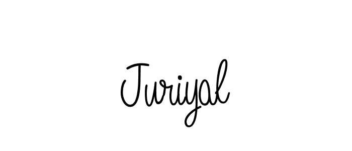 Also You can easily find your signature by using the search form. We will create Juriyal name handwritten signature images for you free of cost using Angelique-Rose-font-FFP sign style. Juriyal signature style 5 images and pictures png