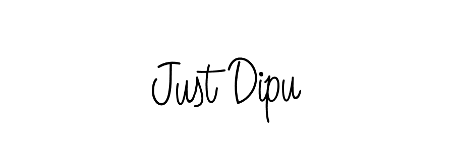 Also we have Just Dipu name is the best signature style. Create professional handwritten signature collection using Angelique-Rose-font-FFP autograph style. Just Dipu signature style 5 images and pictures png