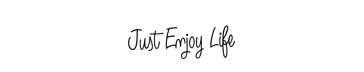 Similarly Angelique-Rose-font-FFP is the best handwritten signature design. Signature creator online .You can use it as an online autograph creator for name Just Enjoy Life. Just Enjoy Life signature style 5 images and pictures png