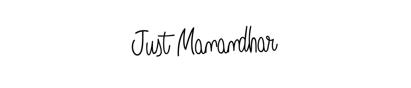 How to Draw Just Manandhar signature style? Angelique-Rose-font-FFP is a latest design signature styles for name Just Manandhar. Just Manandhar signature style 5 images and pictures png