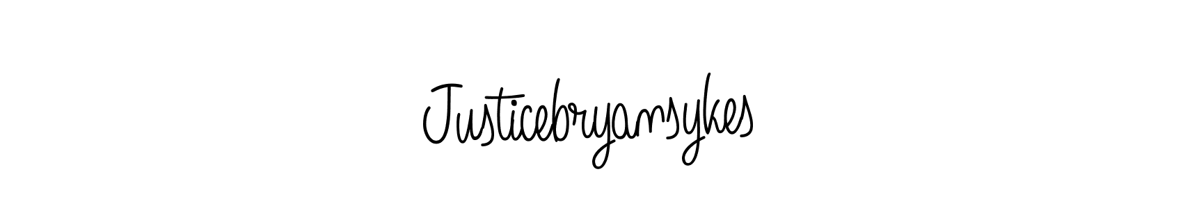 Angelique-Rose-font-FFP is a professional signature style that is perfect for those who want to add a touch of class to their signature. It is also a great choice for those who want to make their signature more unique. Get Justicebryansykes name to fancy signature for free. Justicebryansykes signature style 5 images and pictures png