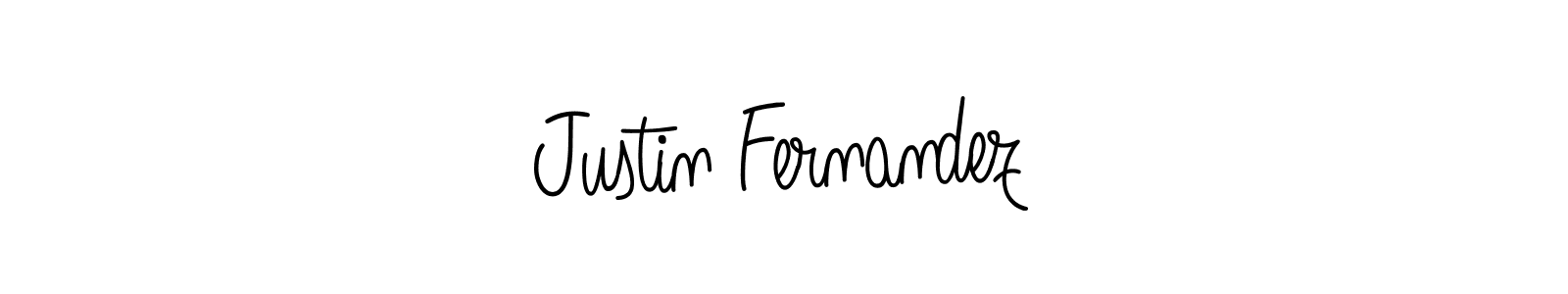 How to Draw Justin Fernandez signature style? Angelique-Rose-font-FFP is a latest design signature styles for name Justin Fernandez. Justin Fernandez signature style 5 images and pictures png