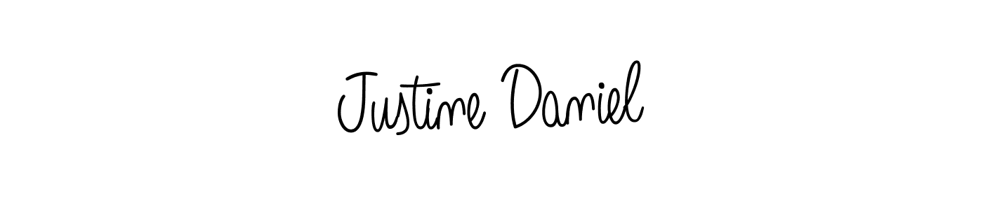 Similarly Angelique-Rose-font-FFP is the best handwritten signature design. Signature creator online .You can use it as an online autograph creator for name Justine Daniel. Justine Daniel signature style 5 images and pictures png