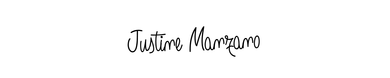 Create a beautiful signature design for name Justine Manzano. With this signature (Angelique-Rose-font-FFP) fonts, you can make a handwritten signature for free. Justine Manzano signature style 5 images and pictures png