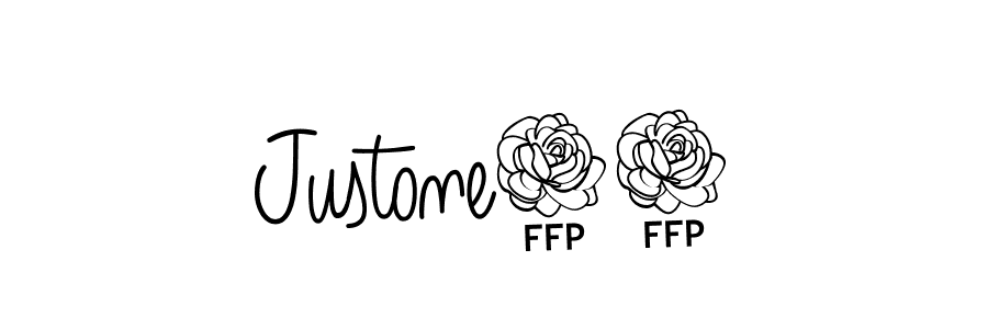 Once you've used our free online signature maker to create your best signature Angelique-Rose-font-FFP style, it's time to enjoy all of the benefits that Justone07 name signing documents. Justone07 signature style 5 images and pictures png