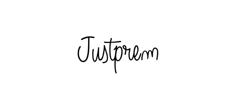 The best way (Angelique-Rose-font-FFP) to make a short signature is to pick only two or three words in your name. The name Justprem include a total of six letters. For converting this name. Justprem signature style 5 images and pictures png