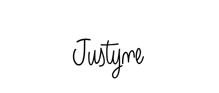 Make a beautiful signature design for name Justyne. Use this online signature maker to create a handwritten signature for free. Justyne signature style 5 images and pictures png