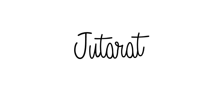 Once you've used our free online signature maker to create your best signature Angelique-Rose-font-FFP style, it's time to enjoy all of the benefits that Jutarat name signing documents. Jutarat signature style 5 images and pictures png