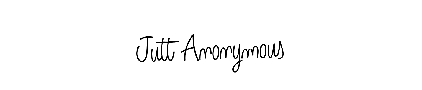The best way (Angelique-Rose-font-FFP) to make a short signature is to pick only two or three words in your name. The name Jutt Anonymous include a total of six letters. For converting this name. Jutt Anonymous signature style 5 images and pictures png