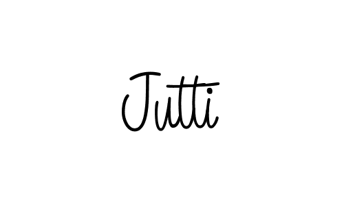 Make a beautiful signature design for name Jutti. Use this online signature maker to create a handwritten signature for free. Jutti signature style 5 images and pictures png