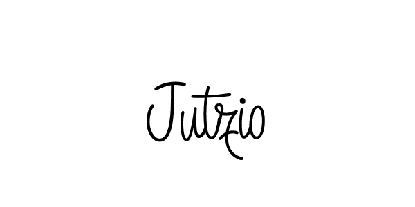 Make a beautiful signature design for name Jutzio. With this signature (Angelique-Rose-font-FFP) style, you can create a handwritten signature for free. Jutzio signature style 5 images and pictures png