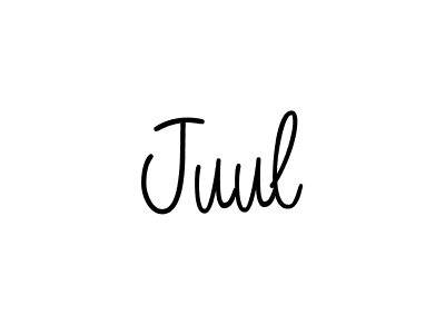 Make a beautiful signature design for name Juul. With this signature (Angelique-Rose-font-FFP) style, you can create a handwritten signature for free. Juul signature style 5 images and pictures png