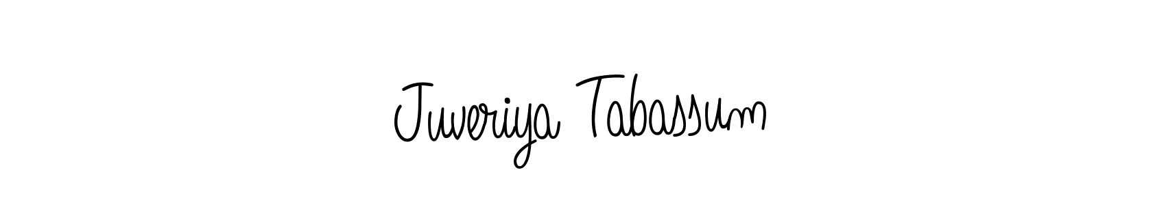 Here are the top 10 professional signature styles for the name Juveriya Tabassum. These are the best autograph styles you can use for your name. Juveriya Tabassum signature style 5 images and pictures png