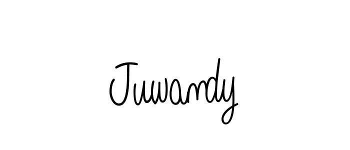Best and Professional Signature Style for Juwandy. Angelique-Rose-font-FFP Best Signature Style Collection. Juwandy signature style 5 images and pictures png