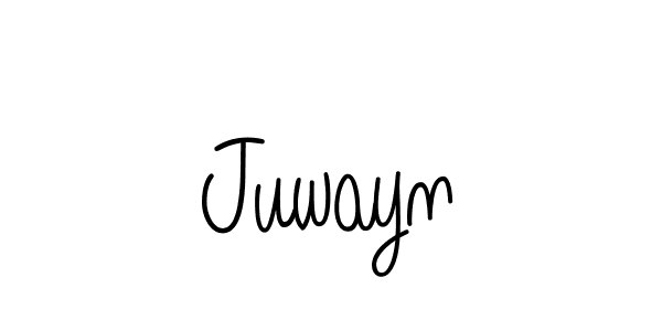 Juwayn stylish signature style. Best Handwritten Sign (Angelique-Rose-font-FFP) for my name. Handwritten Signature Collection Ideas for my name Juwayn. Juwayn signature style 5 images and pictures png