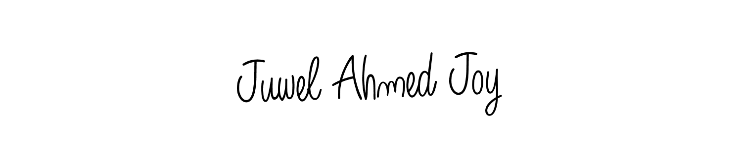 Juwel Ahmed Joy stylish signature style. Best Handwritten Sign (Angelique-Rose-font-FFP) for my name. Handwritten Signature Collection Ideas for my name Juwel Ahmed Joy. Juwel Ahmed Joy signature style 5 images and pictures png