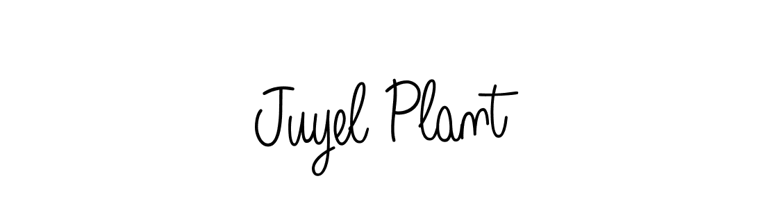 Juyel Plant stylish signature style. Best Handwritten Sign (Angelique-Rose-font-FFP) for my name. Handwritten Signature Collection Ideas for my name Juyel Plant. Juyel Plant signature style 5 images and pictures png