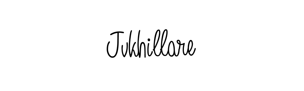 How to Draw Jvkhillare signature style? Angelique-Rose-font-FFP is a latest design signature styles for name Jvkhillare. Jvkhillare signature style 5 images and pictures png