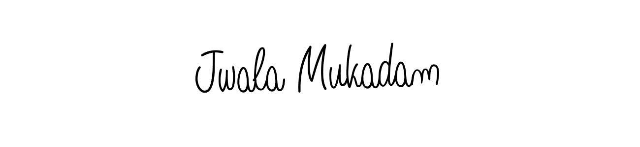 This is the best signature style for the Jwala Mukadam name. Also you like these signature font (Angelique-Rose-font-FFP). Mix name signature. Jwala Mukadam signature style 5 images and pictures png