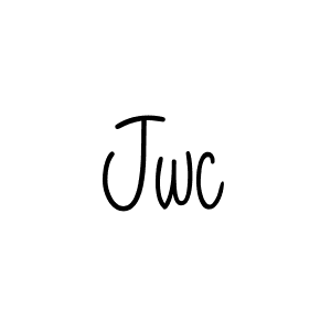 Once you've used our free online signature maker to create your best signature Angelique-Rose-font-FFP style, it's time to enjoy all of the benefits that Jwc name signing documents. Jwc signature style 5 images and pictures png