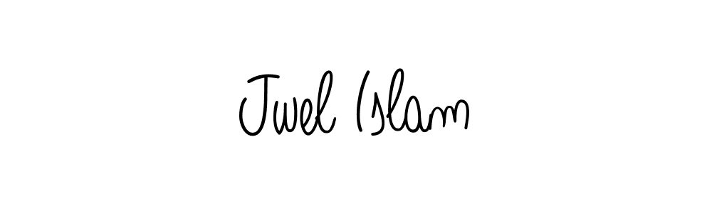 How to Draw Jwel Islam signature style? Angelique-Rose-font-FFP is a latest design signature styles for name Jwel Islam. Jwel Islam signature style 5 images and pictures png